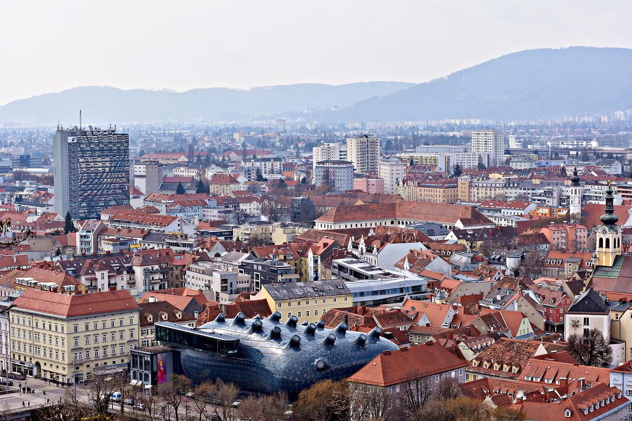 Hintergrundbild von Graz
