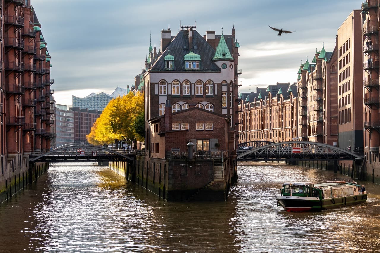 Hintergrundbild von Hamburg