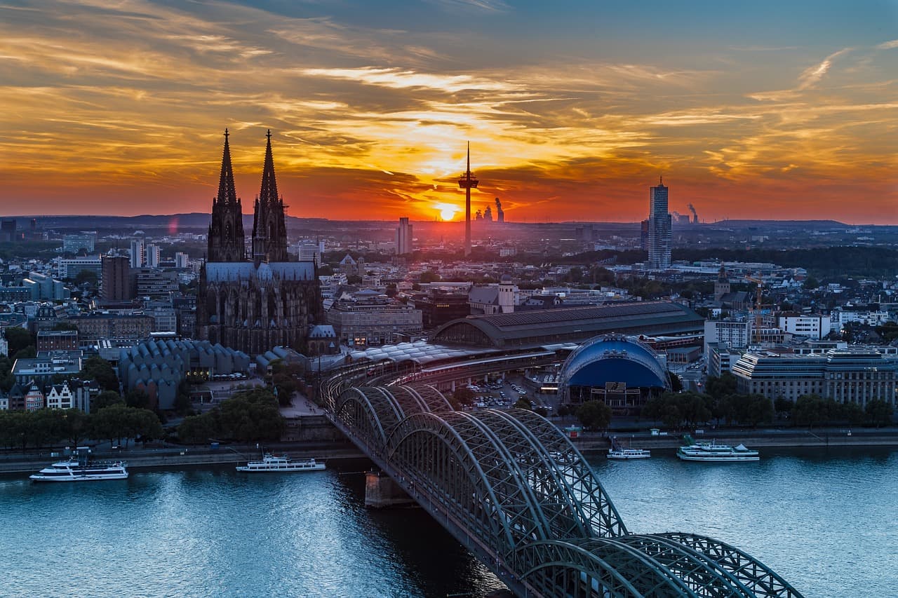 Hintergrundbild von Köln