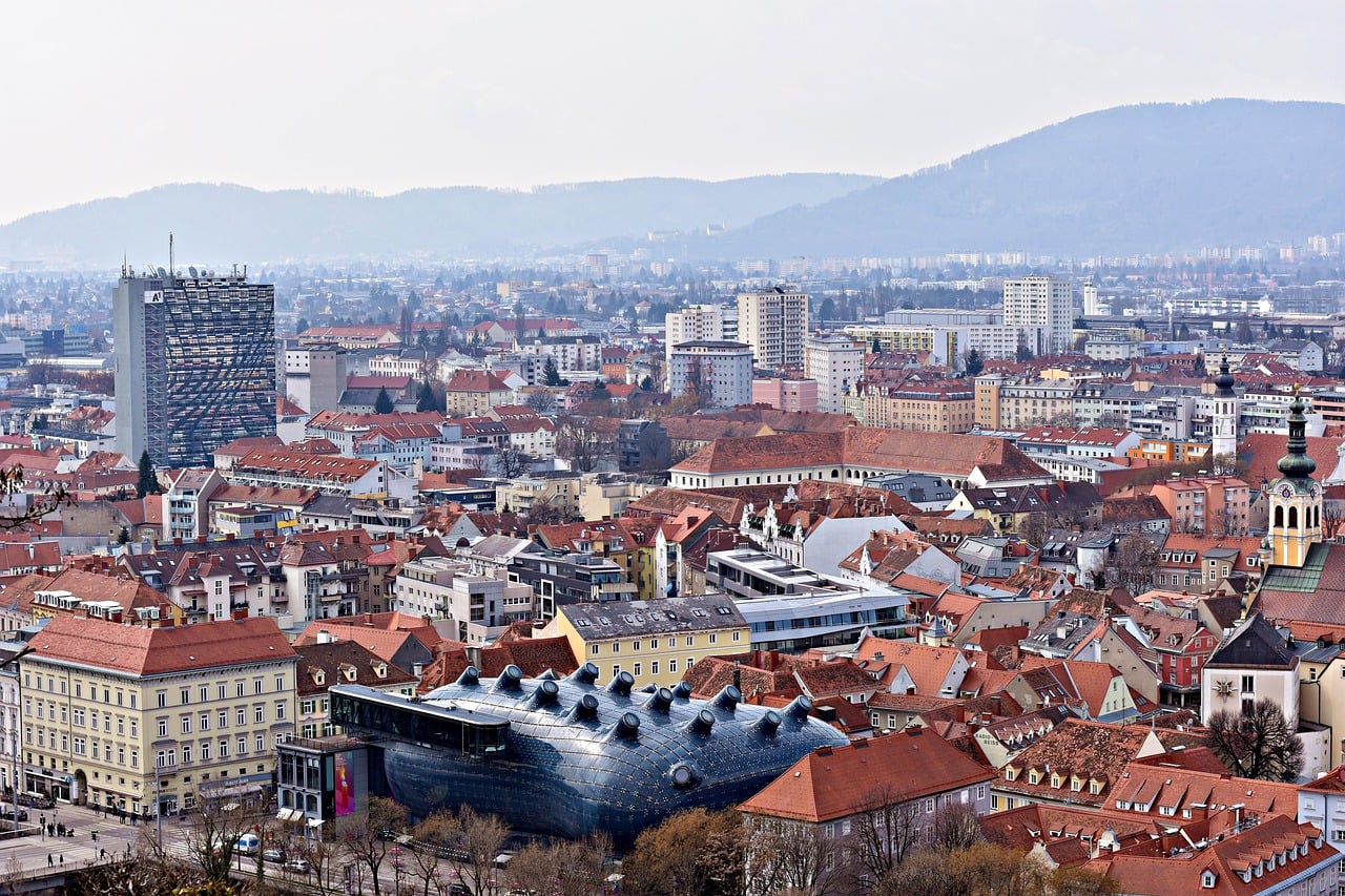 Hintergrundbild von Graz